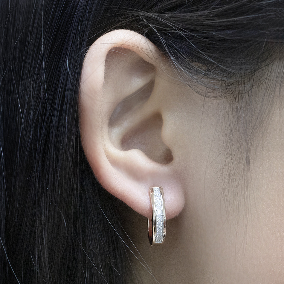 Simple Design Hoop Earring Jewelry