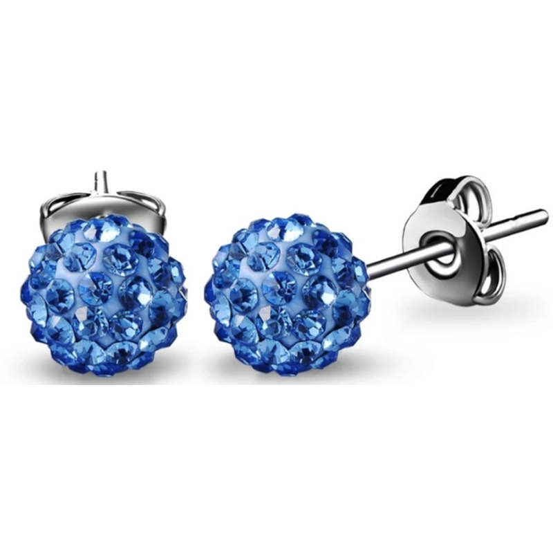 Fashion Jewelry 925 Silver Earring Studs with Swarovski Crystal