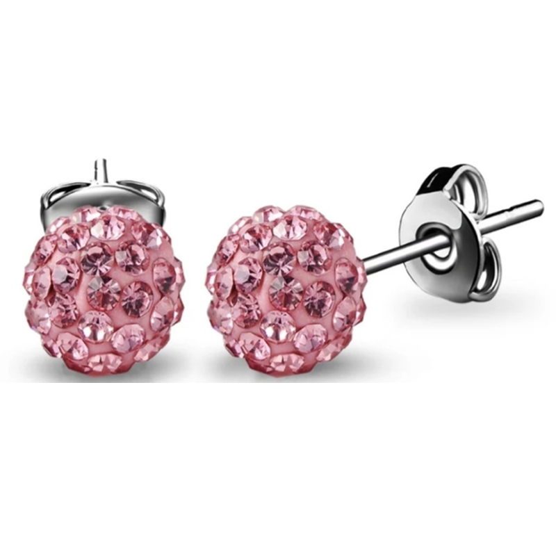 Fashion Jewelry 925 Silver Earring Studs with Swarovski Crystal